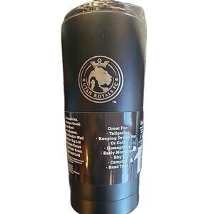 Utah Royals Soccer Team 20 QZ Curved Mug Stainless Black Boelier Brands